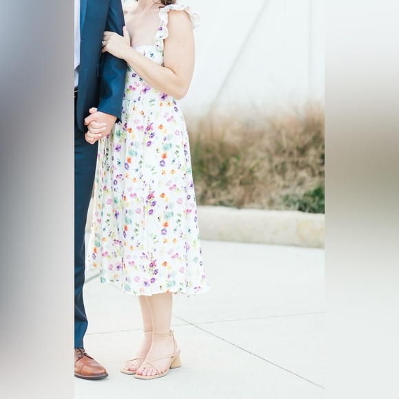 ASTR The Label Wedelia White Dress Size Small - Picture 2 of 7